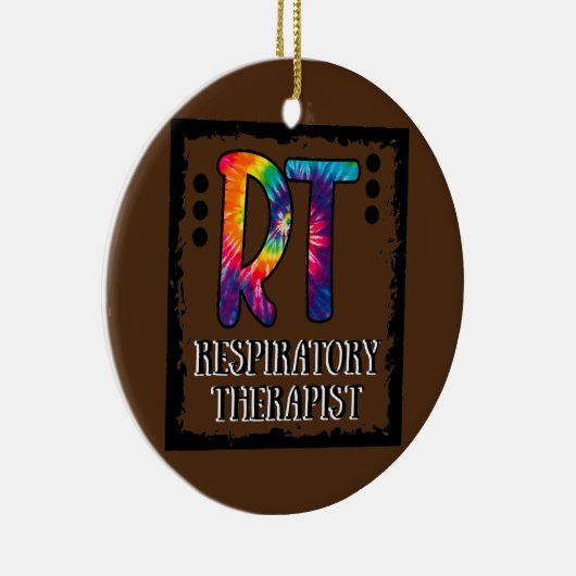 Atemtherapeut Keramik Ornament (Rechts)