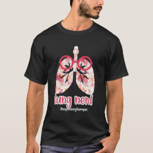 Atemtherapeut mit Lunge Nerd itte T-Shirt