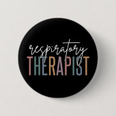 Atemtherapeut RT Geschenke Button (Vorderseite)
