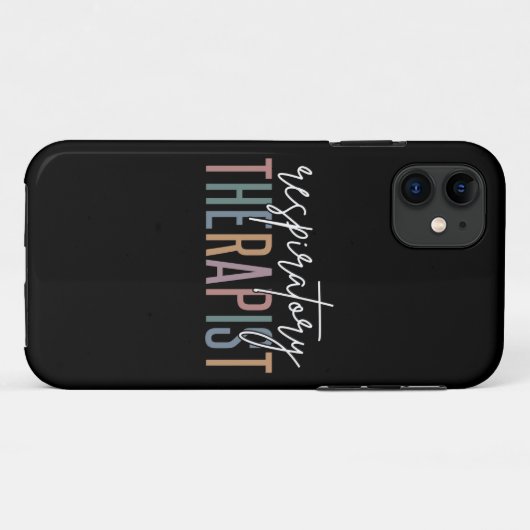 Atemtherapeut RT Geschenke Case-Mate iPhone Hülle (Rückseite (Horizontal))