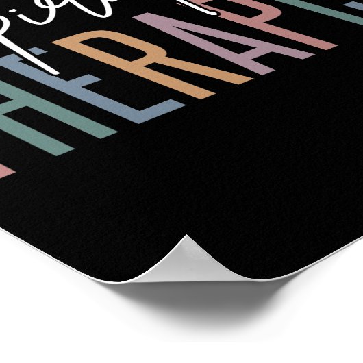 Atemtherapeut RT Geschenke Poster (Ecke)