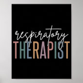 Atemtherapeut RT Geschenke Poster (Vorne)