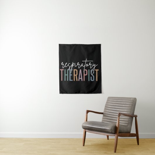 Atemtherapeut RT Geschenke Wandteppich (Beispiel)