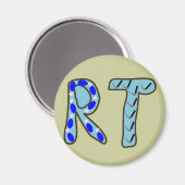Atemtherapeut "RT" Magnet (Vorderseite/Rückseite)