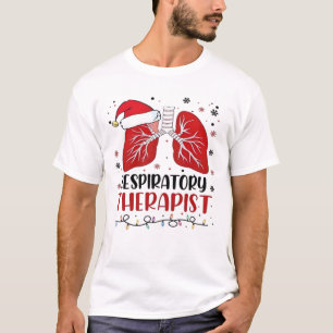 Atemtherapeut-Weihnachten, Lungen-Christ T-Shirt