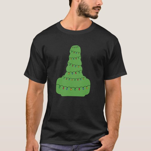 Atemtherapeut Weihnachtsbaum RT Xmas Party T-Shirt (Vorderseite)
