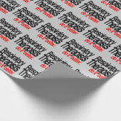 Atemtherapeuten tun es besser geschenkpapier (Ecke)