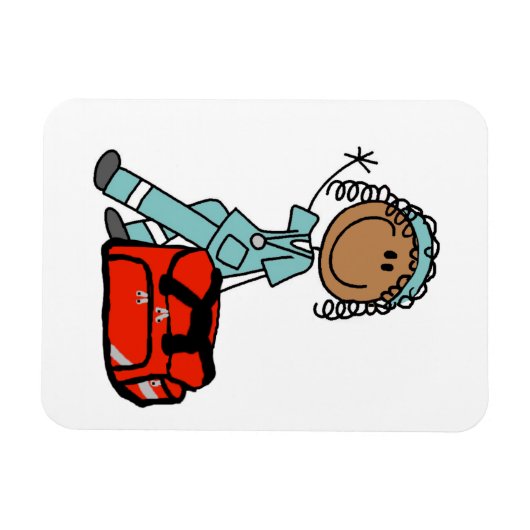 Atemtherapeutin oder EMT Magnet (Horizontal)