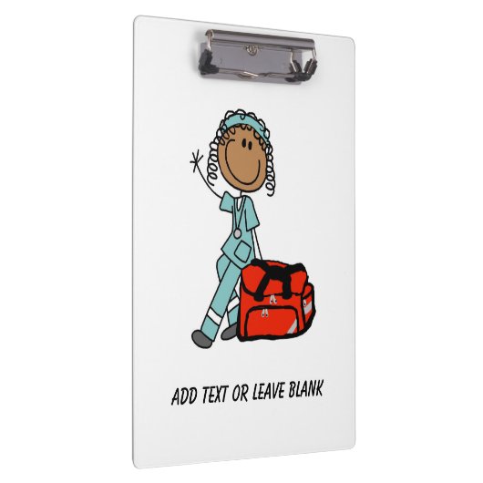 Atemtherapeutin oder EMT-Zwischenablage Klemmbrett (Rechts)