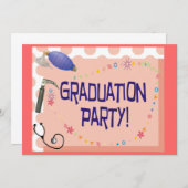 Atemtherapeutische Graduation Einladung (Vorne/Hinten)