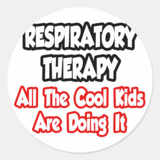 Atemtherapie... Alle Coolen Kinder Runder Aufkleber