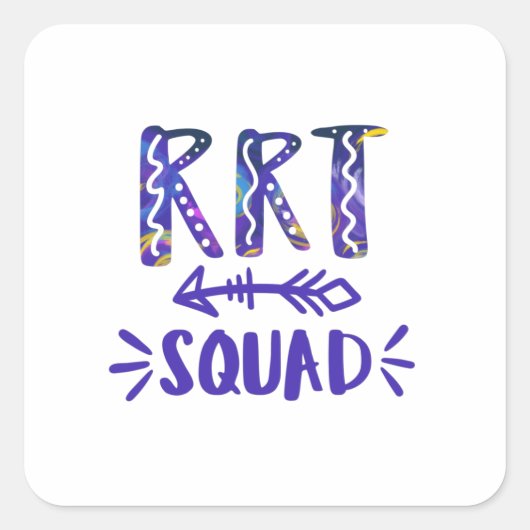 Atemtherapie, Atemtherapie, Quadratischer Aufkleber (Vorderseite)