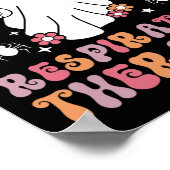 Atemtherapie Halloween Poster (Ecke)