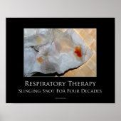 Atemtherapie Motivierend Poster (Vorne)