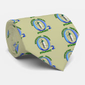 Atemtherapie Student O2 Tank Design Krawatte (Gerollt)