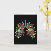 Atemtherapie Weihnachtslichttherapeut Lung Karte (Gelbe Blume)