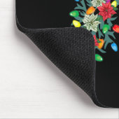 Atemtherapie Weihnachtslichttherapeut Lung Mousepad (Ecke)
