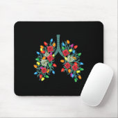Atemtherapie Weihnachtslichttherapeut Lung Mousepad (Mit Mouse)