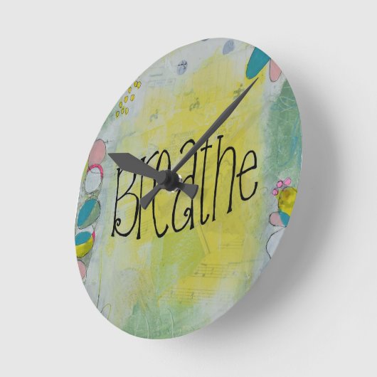 Atemuhr Runde Wanduhr (Winkel)
