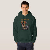 Atemvakuum Hund Hoodie (Vorne ganz)