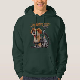 Atemvakuum Hund Hoodie