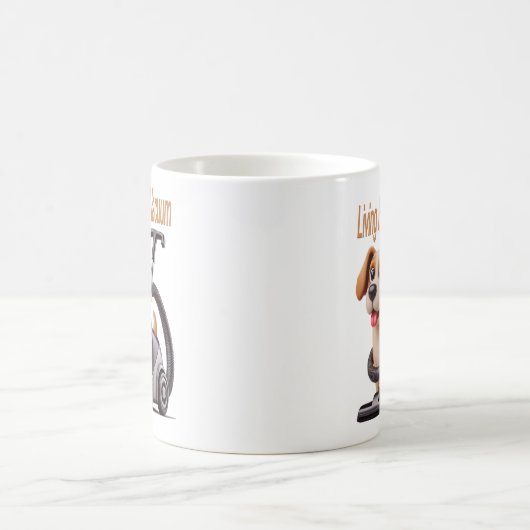 Atemvakuum Hund Kaffeetasse (Mittel)