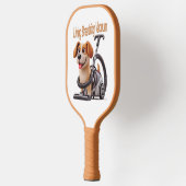 Atemvakuum Hund Pickleball Schläger (Links)