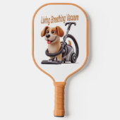 Atemvakuum Hund Pickleball Schläger (Rückseite)