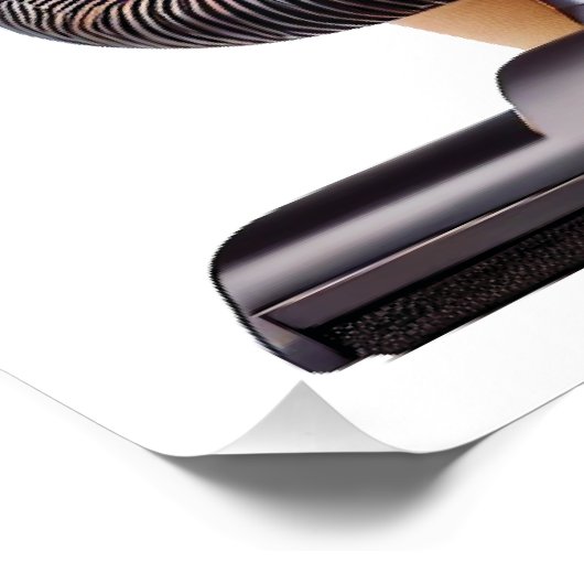 Atemvakuum Hund Poster (Ecke)