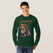 Atemvakuum Hund T-Shirt (Vorne ganz)