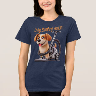 Atemvakuum Hund Tri-Blend Shirt