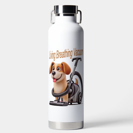 Atemvakuum Hund Trinkflasche (Vorderseite)