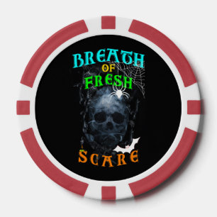 Atemzug mit frischer Pflege Pokerchips