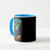 Atemzug mit frischer Pflege Tasse (Vorderseite Links)