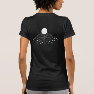 Aten Gottes wahres Symbol Frauen-2-Rückseite T-Shirt