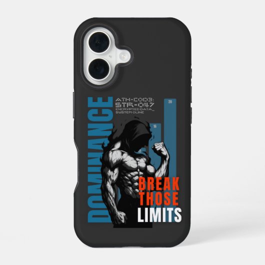 "ATH-CODE" Serie iPhone 16 Hüllen Hülle (Rückseite)