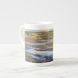 Athabasca Abend - Knochen-China-Tasse Porzellantasse