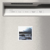 Athabasca Falls 2x2 magnet (In Situ (Geschirrspüler))