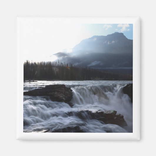 Athabasca Falls 2x2 magnet (Vorne)