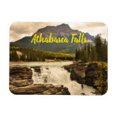 Athabasca Falls Canada stilisiert Magnet (Horizontal)