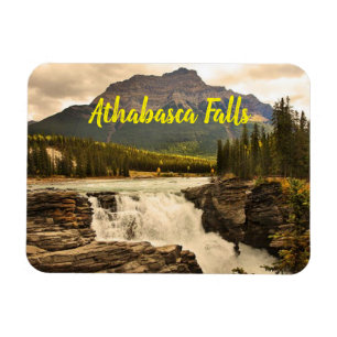 Athabasca Falls Canada stilisiert Magnet
