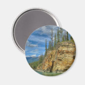 Athabasca Falls I Magnet (Vorderseite/Rückseite)