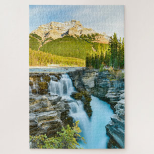 Athabasca Falls, Jasper National Park, Kanada Puzzle