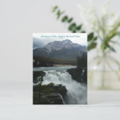 Athabasca Falls Jasper Nationalpark Postkarte (Stehend Vorderseite)