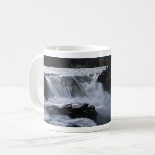Athabasca Falls mug Kaffeetasse (Vorderseite Links)