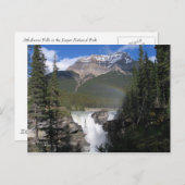 Athabasca Falls Postkarte (Vorne/Hinten)