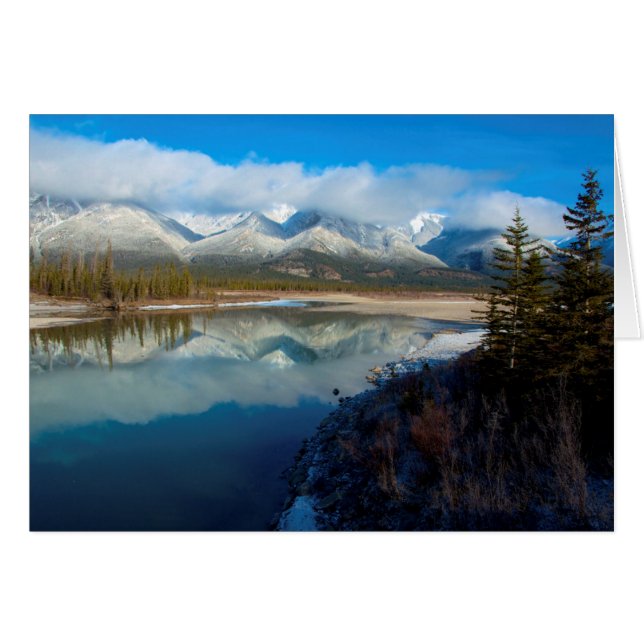 Athabasca River, Jasper National Park, Alberta (Vorderseite (Horizontal))
