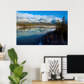Athabasca River, Jasper National Park, Alberta Poster (Heimbüro)