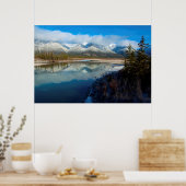 Athabasca River, Jasper National Park, Alberta Poster (Küche)