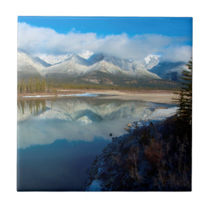 Athabasca River, Jasper Nationalpark, Alberta Fliese
